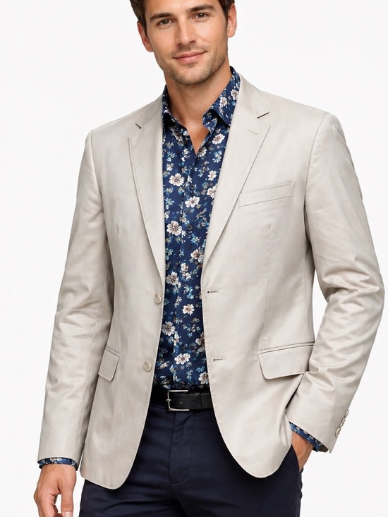 Matinique Other - Matinique Elegant 4-Season Men's Cream Blazer